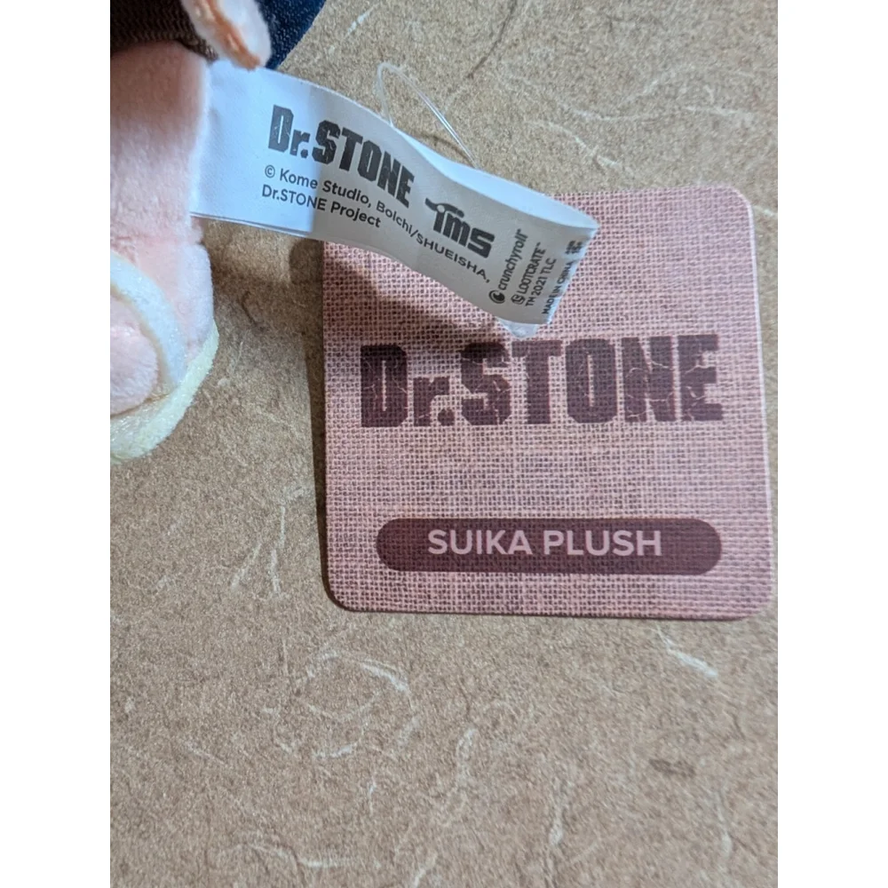 New With Tags ANIME DR. STONE SUIKA PLUSH 7 Inches
